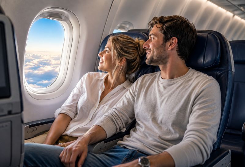 Alaska Airlines' premium class